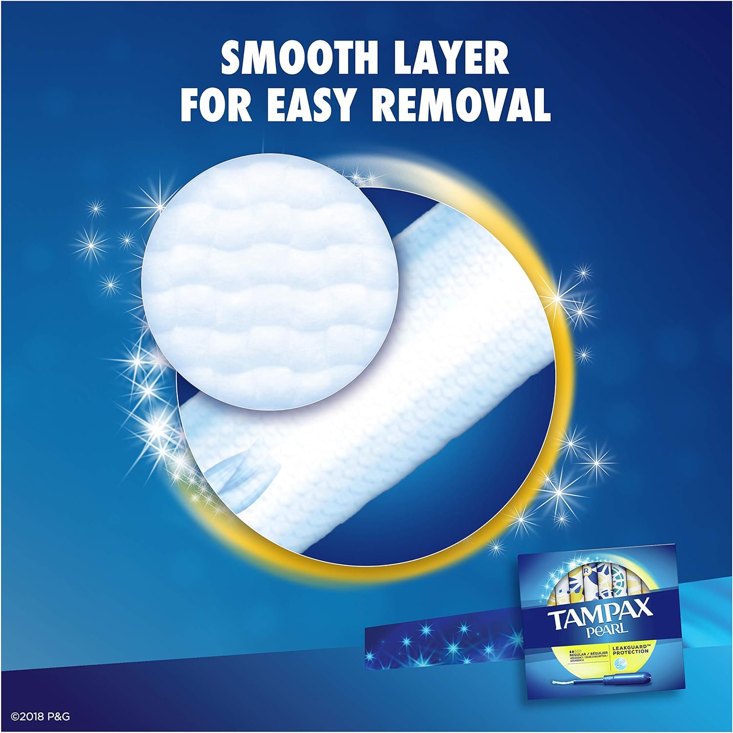 Procter & Gamble Tampax Pearl Tampons Regular Absorbency - Image 4