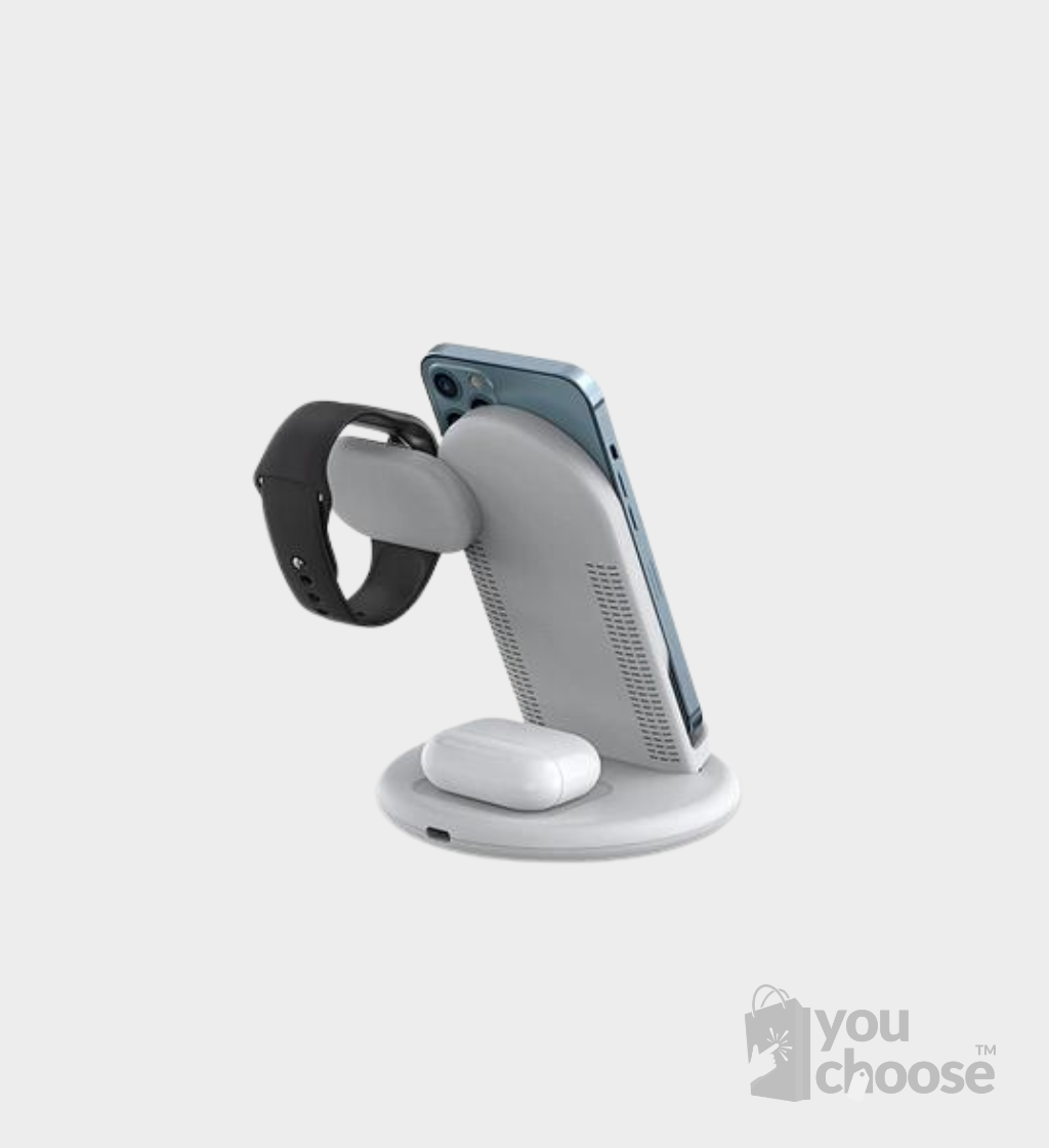 WiWU Power Air 3 in 1 Wireless Charger - Image 1
