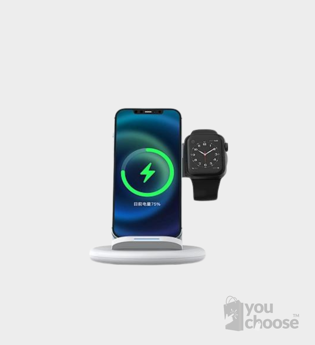 WiWU Power Air 3 in 1 Wireless Charger - Image 2