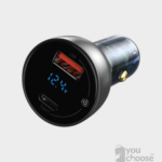 Baseus Particular Digital Display QC + PPS Dual Quick Car Charger 65W