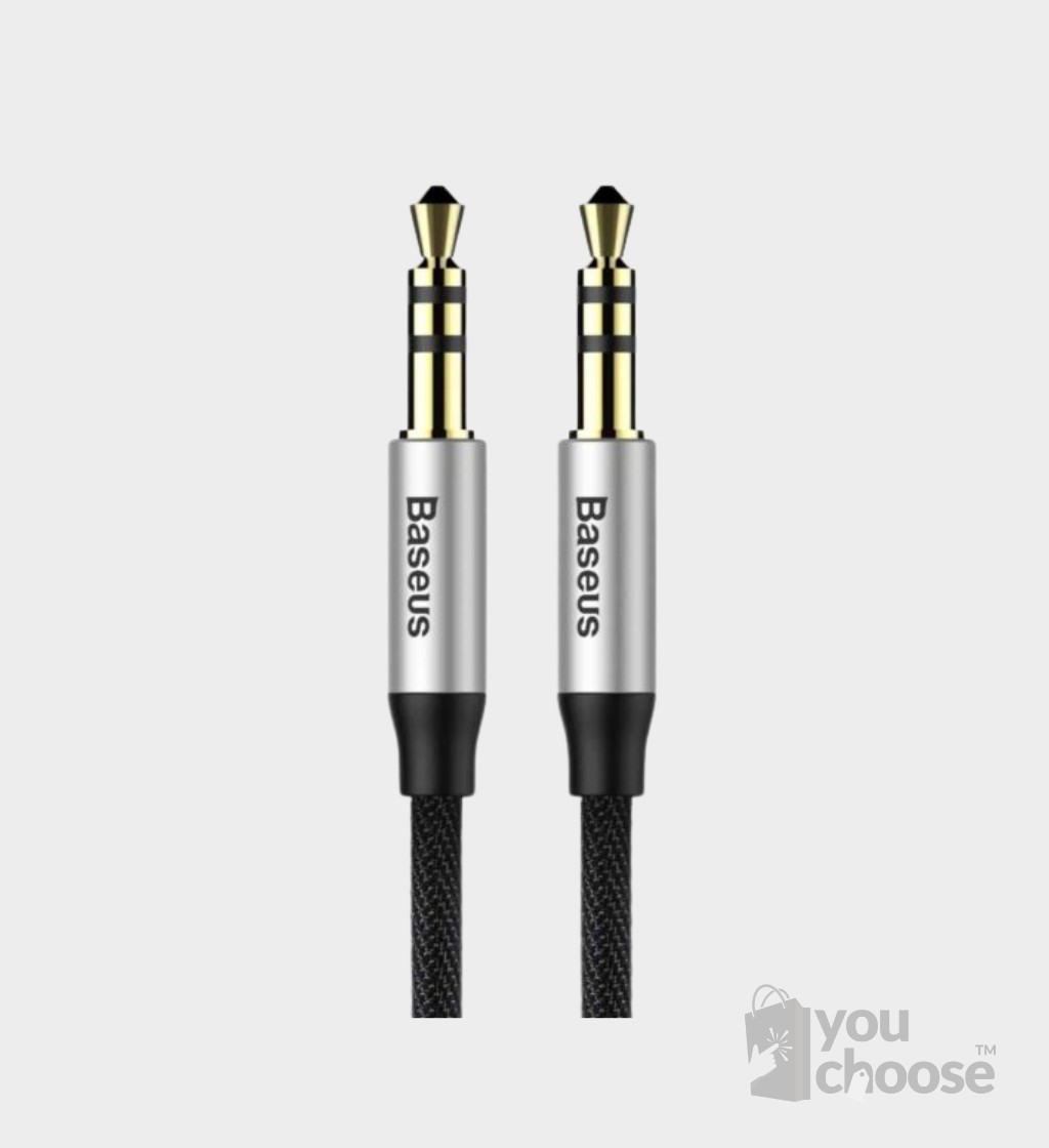Copy of Untitled(4) Baseus Yiven Audio Cable 3.5 male Audio M30 0.5M/1M/1.5m - Image 1