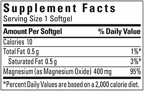 Nature Made Extra Strength Magnesium 180 - Image 2