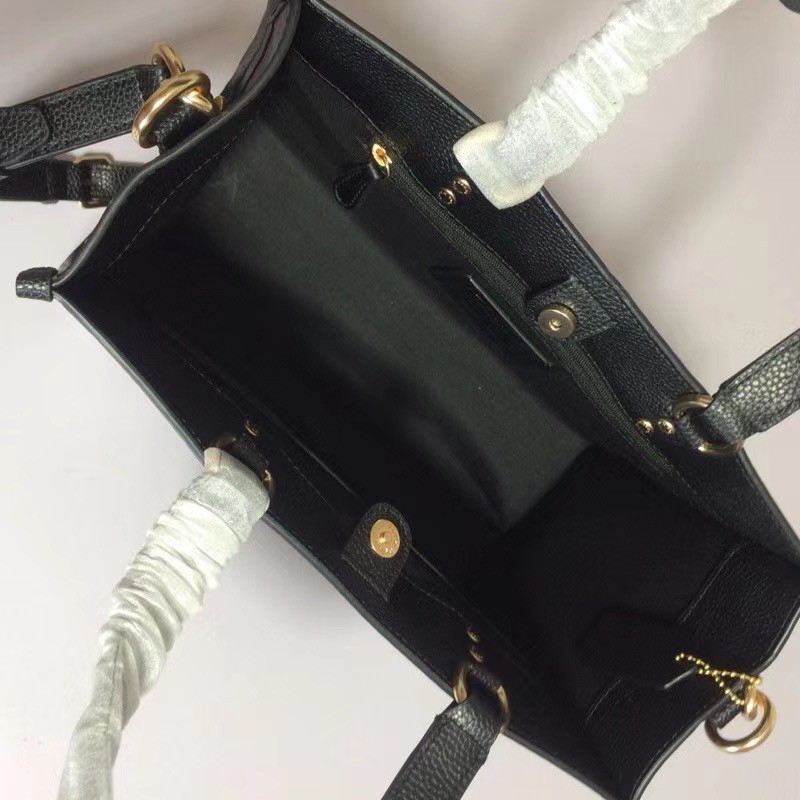 original Coach 1955 pure authentic ladies classic logo canvas DEMPSEY CARRYALL Tote bag - Image 3