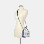 DISNEY X COACH BOX CROSSBODY IN SIGNATURE CANVAS WITH CINDERELLA (COACH C1426) - Image 3
