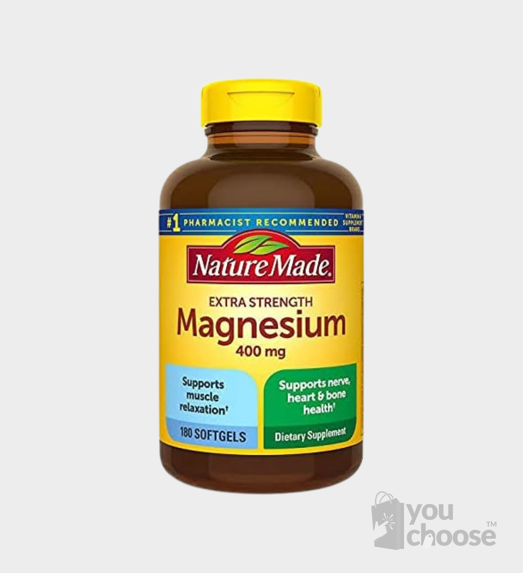Nature Made Extra Strength Magnesium 180 - Image 1