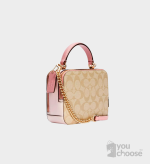 Disney X Coach Box Crossbody In Signature Canvas With Patches c1434 - Image 2