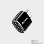 Baseus Mini USB Female To Type - C USB C Male 2.4A Adapter